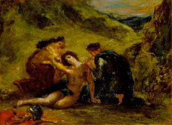 Saint Sebastian with Saint Irene and an Attendant
